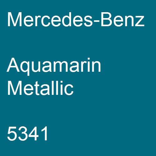 Mercedes-Benz, Aquamarin Metallic, 5341.